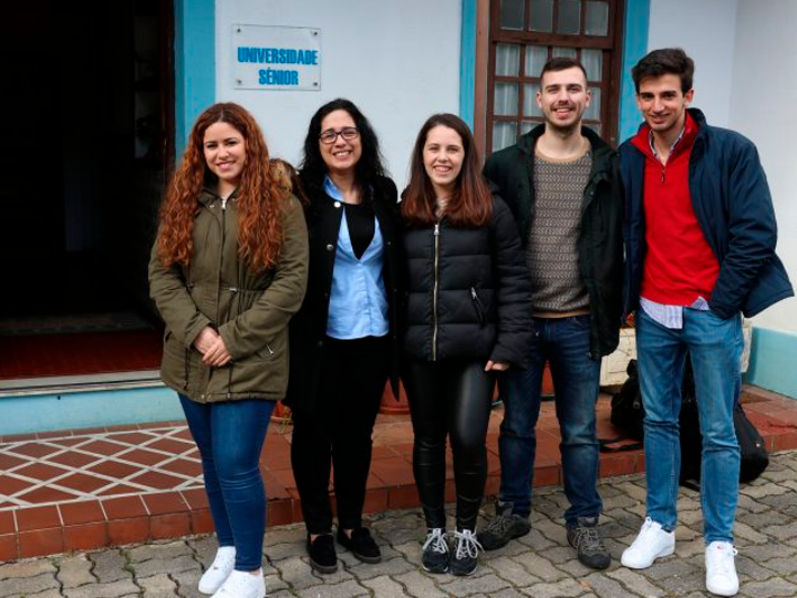Grupo ‘Footour’ testa jogo com alunos da Universidade Sénior da Gafanha da Nazaré