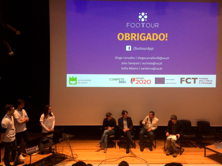 Equipa Footour revela jogo no evento ‘Internet Day’