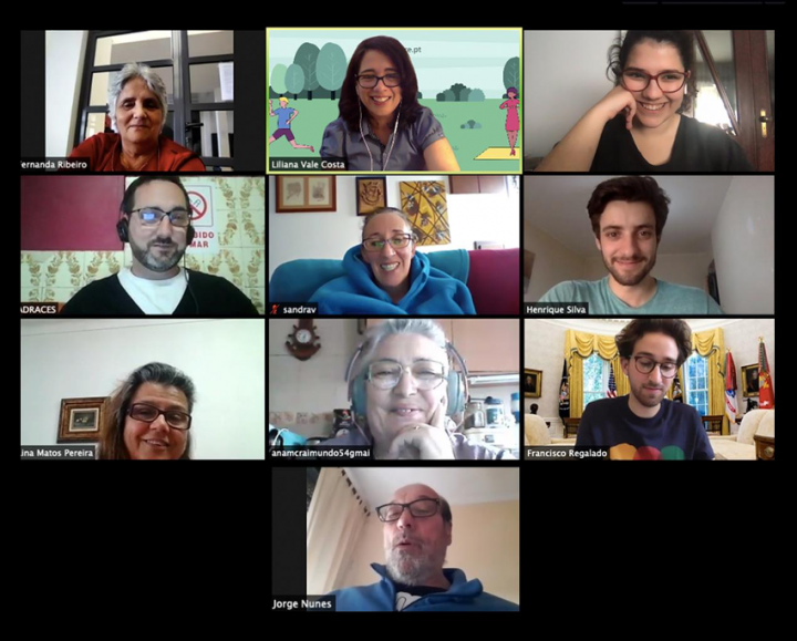 Jogo Win-Win Saúde é feito à distância com os alunos das Academias Seniores