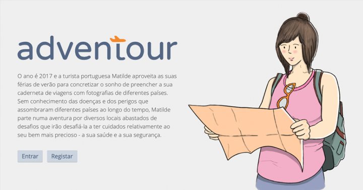 ‘Adventour’ é o nome do newsgame miOne apresentado por alunos de Novas Tecnologias da Comunicação