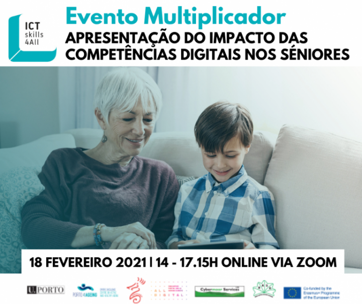 The SEDUCE 2.0 team participates in the Event – ICTskills4All – Impact of Senior Citizens’ Digital Skills